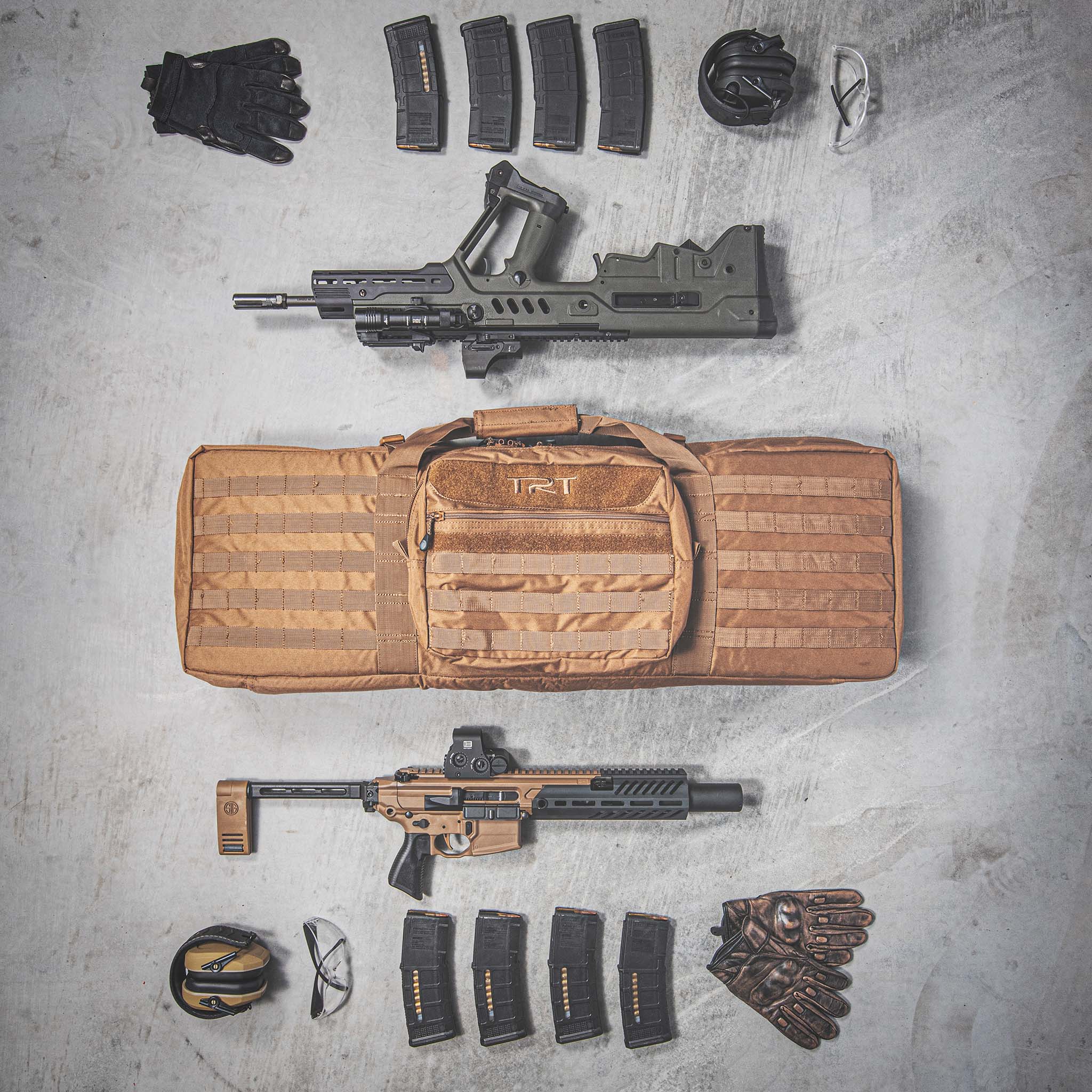 Molle Double Gun Case 36"- 42"