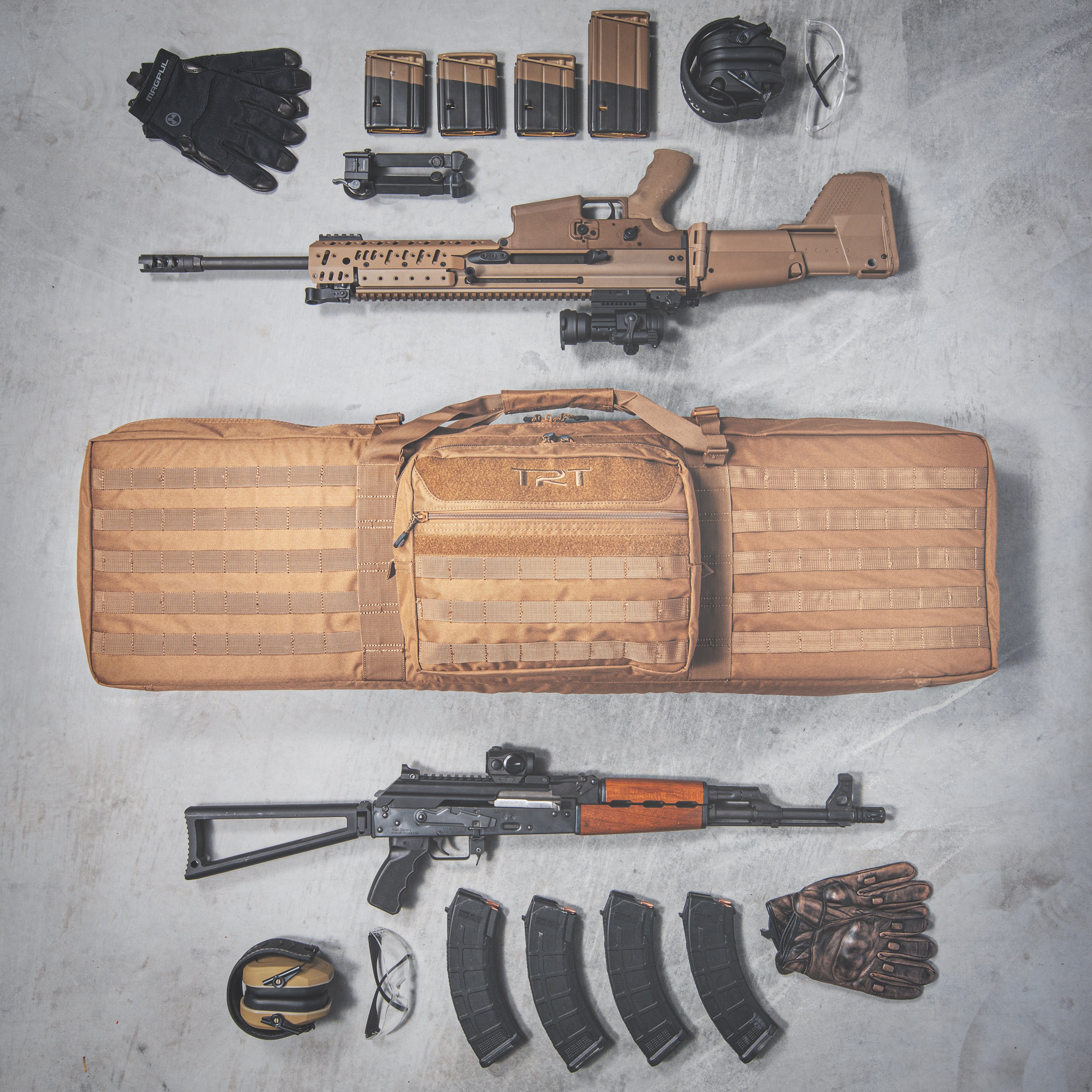 Molle Double Gun Case 36"- 42"