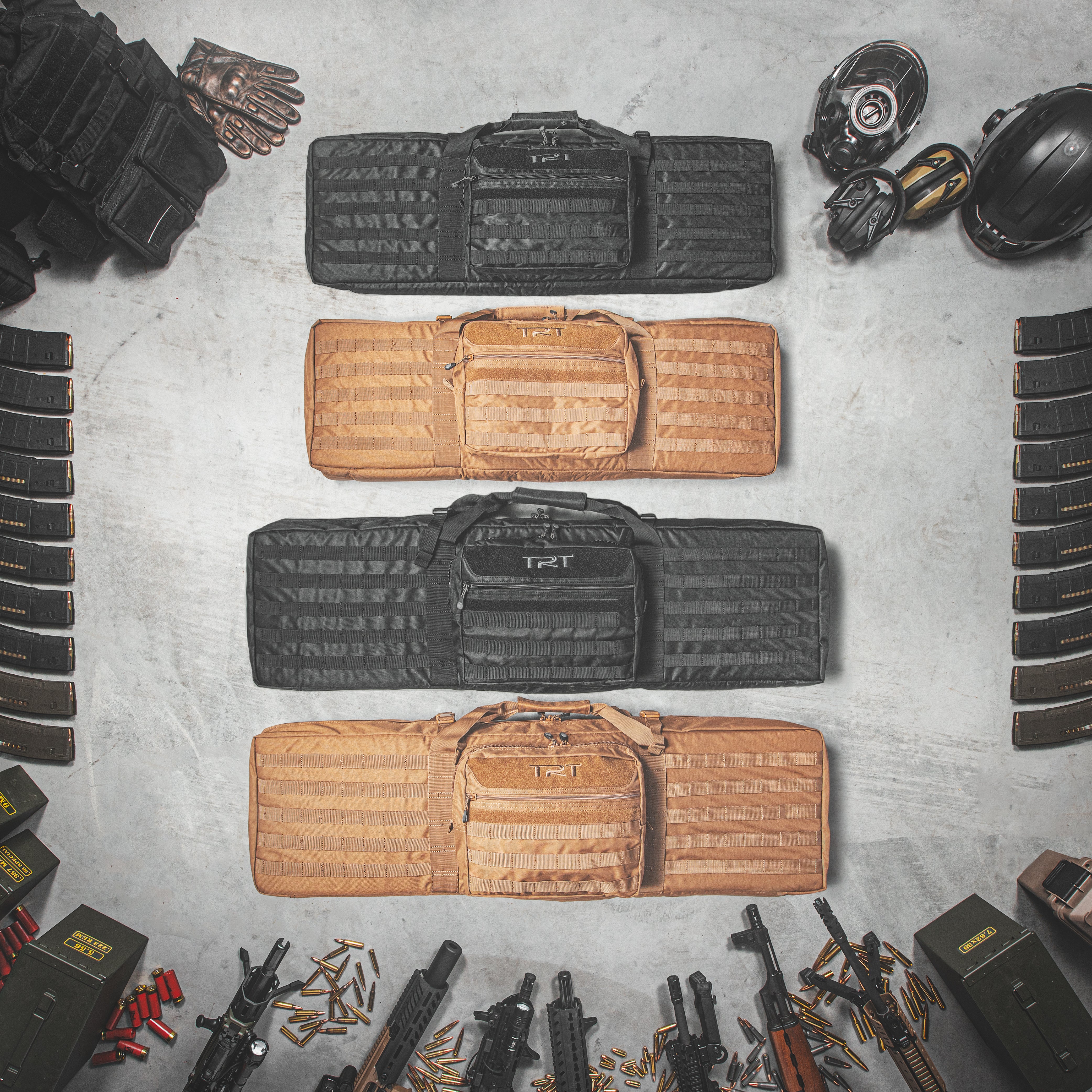 Molle Double Gun Case 36"- 42"